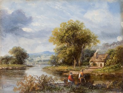 Vista del Tyne - Il traghetto da F. Ernest Jackson
